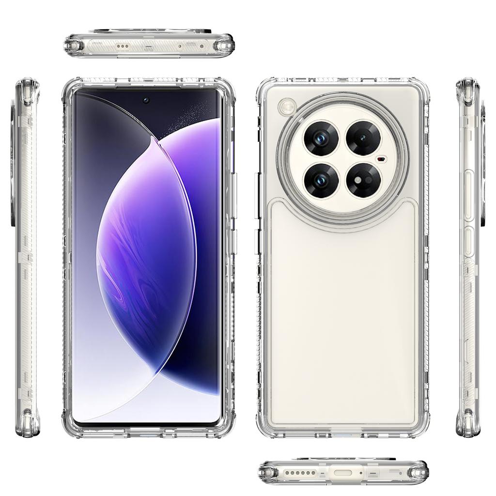 For Infinix Zero 40 4G/5G Case Anti-Scratch Acrylic+TPU Clear Phone Cover
