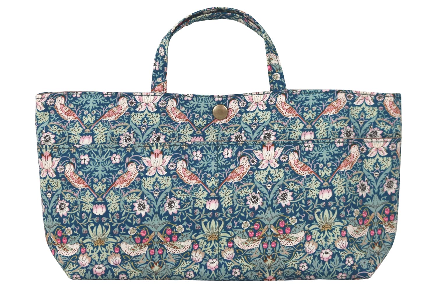 

DDintex FLORET LONDON Bag in Bag 03 Strawberry Thief Green print 27×5×15cm [Liberty used]