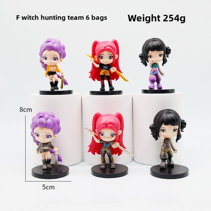 Anime Q Version of The Men's and Women's Group Hunting Witch Figure Model Tiger Crow Rumizoe