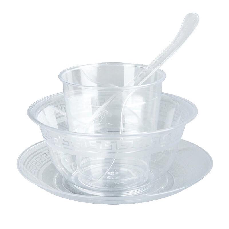 Disposable Plastic Tableware Set