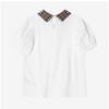 Burberry 8073164 A1464 Vintage Check Polo Girls Kids Short Sleeve Tee