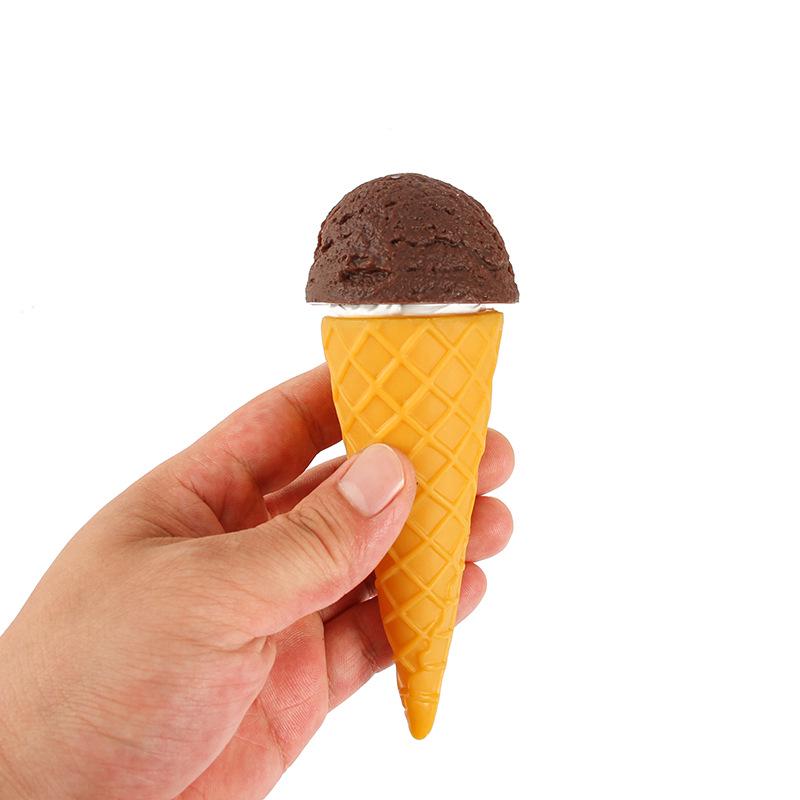 PVC Simulation Cream Ice Cream Toy - DIY Handmade Dessert Shop Display & Photography Prop.