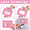 12 Pack Magnetic Picture Frame, Reusable Magnet Picture Frame, Colorful Magnetic Photo Frames For