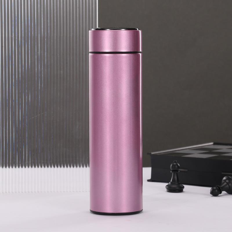 Business Straight Cup 304 Stainless Steel Thermos Cup, Business Gift Cup, Portable Smart Temperature Cup