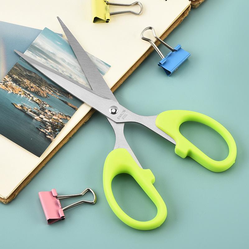 Stainless Steel Children's and Student Scissors for Crafts and Paper Cutting