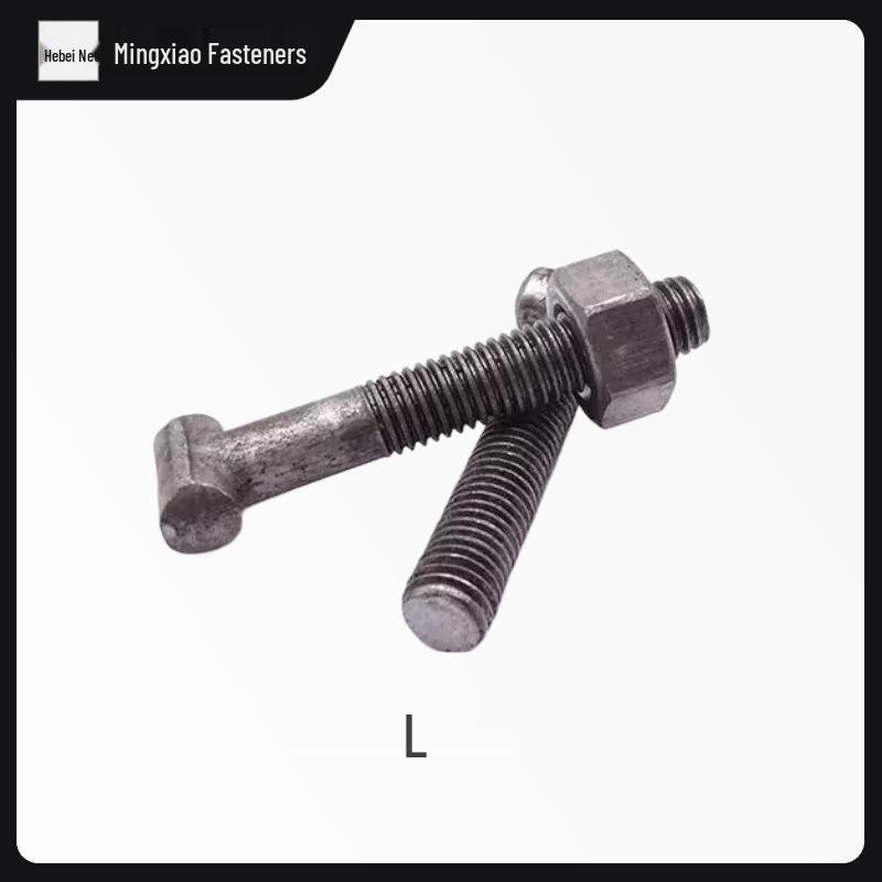 Steel Pipe Scaffolding Fasteners: Square, Round, Cross, T-Type & J-Type Galvanized Bolts