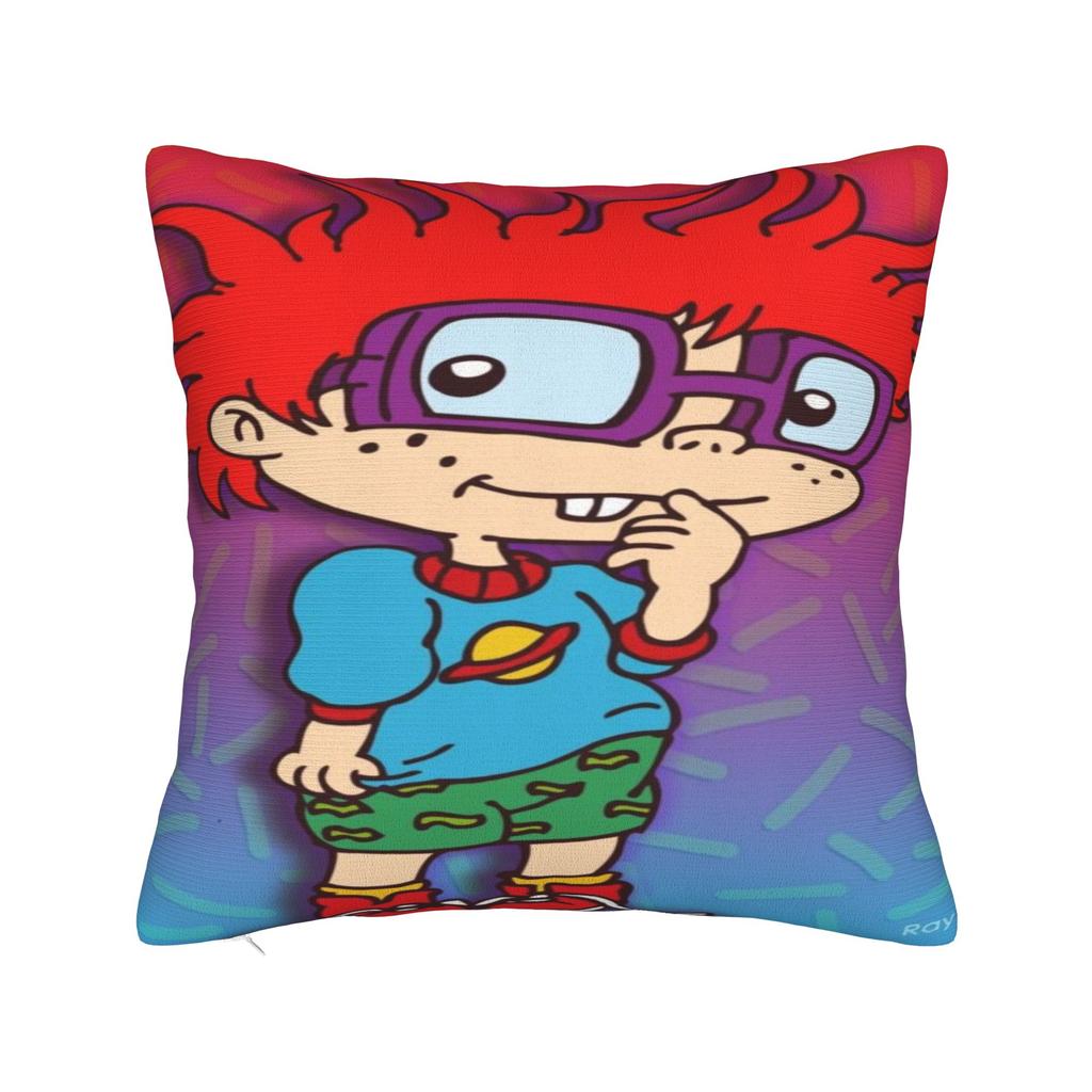 Rugratsed Chuckie Finster Anime Pillow Case  Design Pillow Cover For Sofa Home Decor Fashion Pillowcases