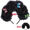Lightweight Artificial Camellia Headband Comfortable Fabric Headband  Halloween