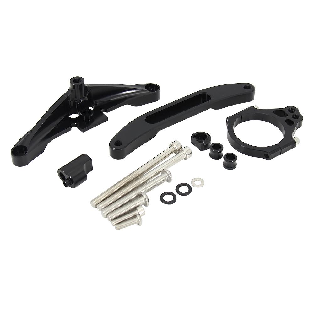 

New Steering Damper Stabilizer Motorcycle For Yamaha FZ1 FAZER 2006 - 2015 2014 Directional Dampers Mount Bracket Support Kit