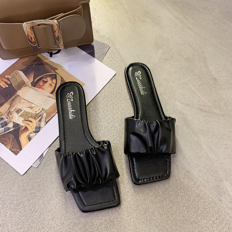 Plokščios šlepetės moterims, madingos, kasdienės, šventinės, kasdienės, paplūdimio batai