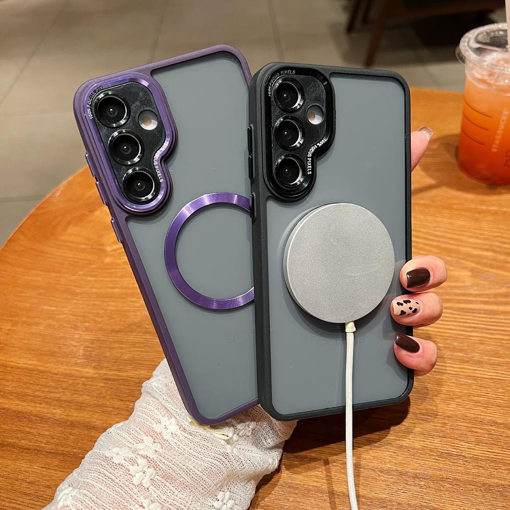 Hawkeye Magnetic Suction Ring Mobile Phone Case Is Suitable for Samsung S25ULTRA Trend S25 All-inclusive A55/A56/A16/A06