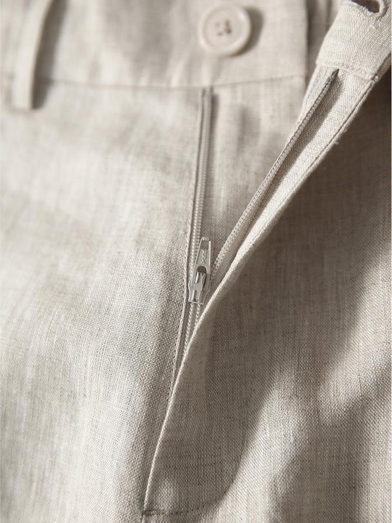 Women's Spring Summer Loose Linen Wide-Leg Pants - Slimming, Breathable, Casual Style