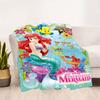 1pc, Disney The Little Mermaid Blanket Seasonal Gift for Friend, Soft Throw Blanket, Living Room, Travel, Camping