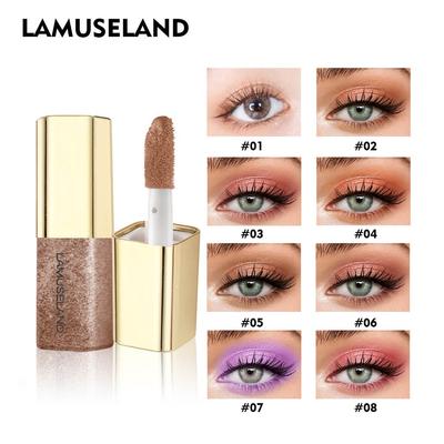 8 Χρώματα Liquid Eye Shadow Elegant Glitter Eyeshadow Eye Makeup