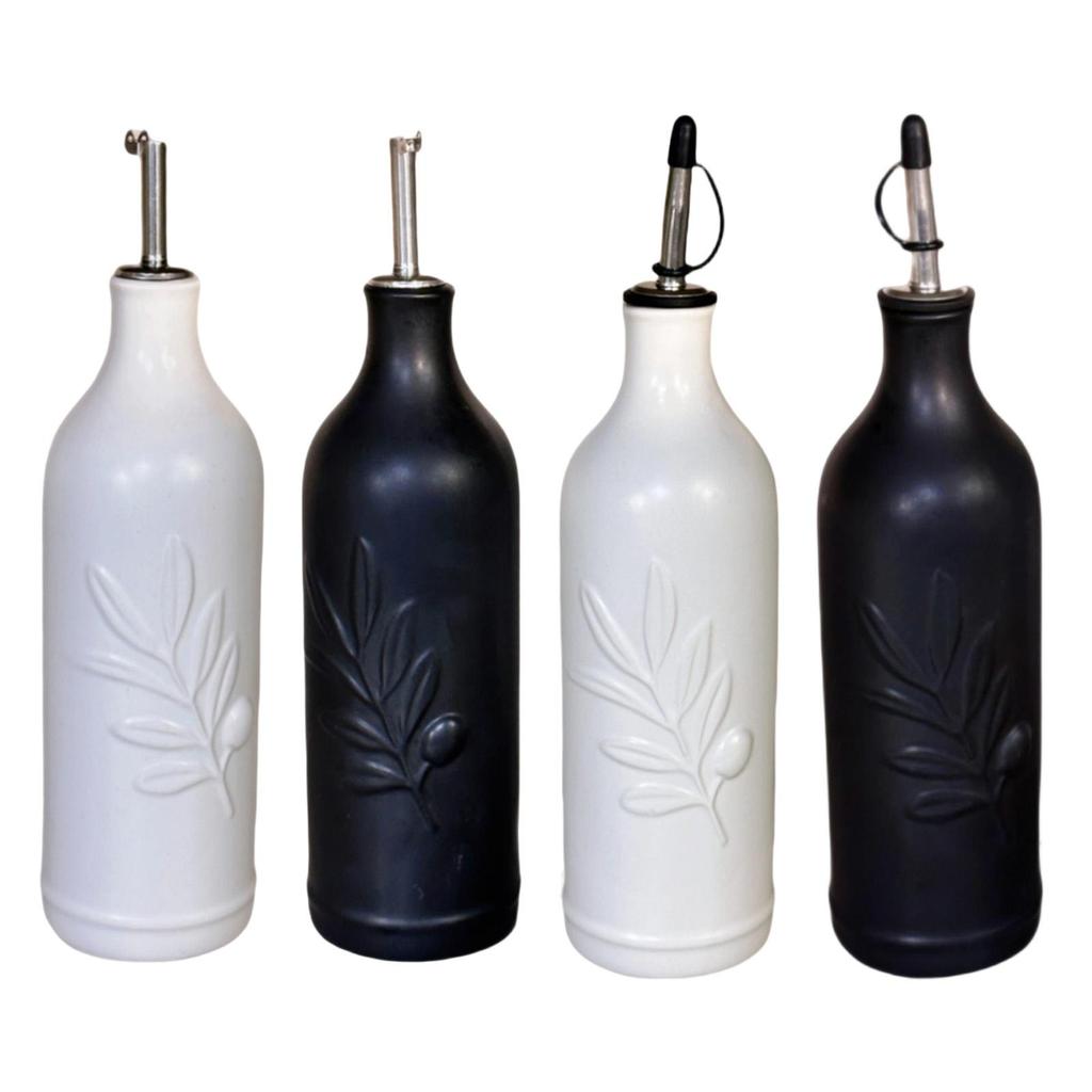 Olive Oil Dispenser Bottle Cruet Protects Portable Gift Home Use Elegant Oil Storage Container Kitchen Oil Bottle for Soy Sauce