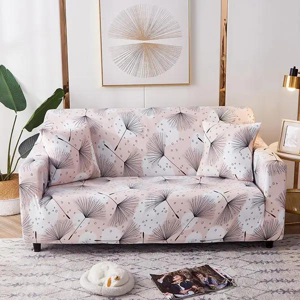 Geometry Elastic Stretch Sofa Cover Slipcovers All-Inclusive Couch Cover For Different Shape Sofa Chair L-Style Need 2Sofa Cover