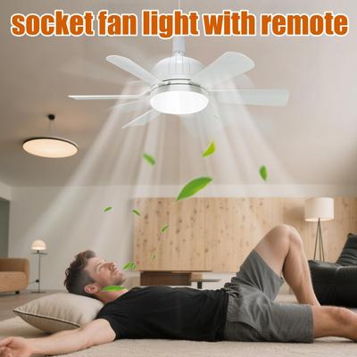 Ceiling Light With Fan E27 Bedroom Ceiling Fan 3 Wind Speed Cooling Device For Homeowners Room Decorators Interior Designers
