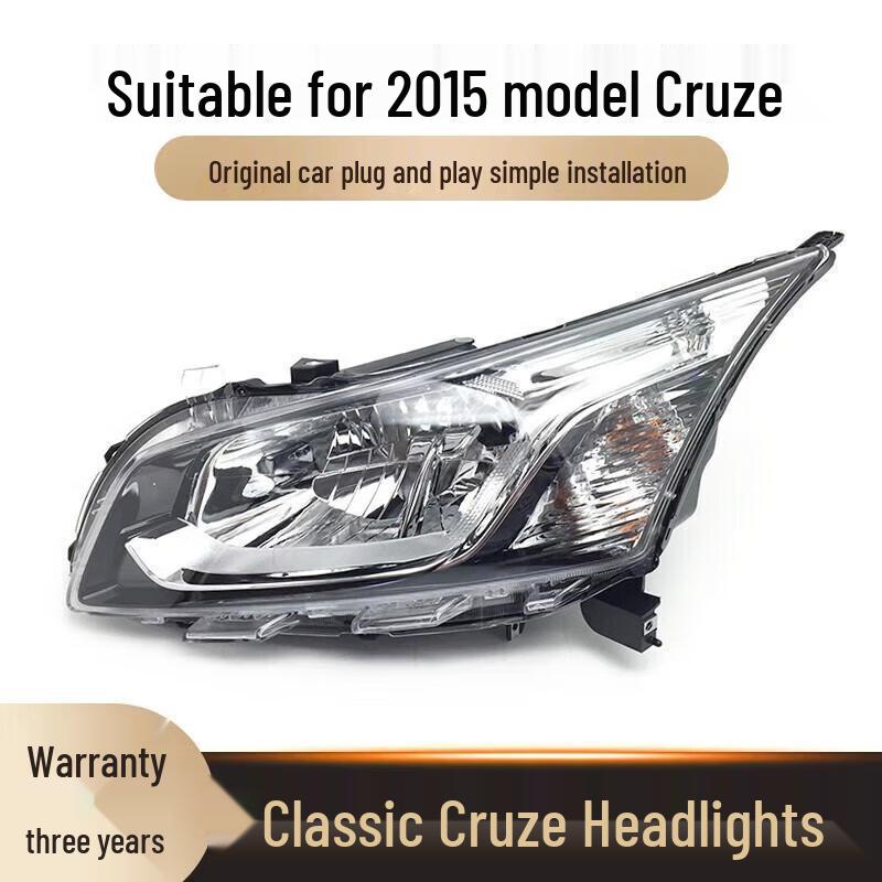 Chevrolet Cruze 15-16 Classic Front Headlight Assembly Standard Driver Side (Left)