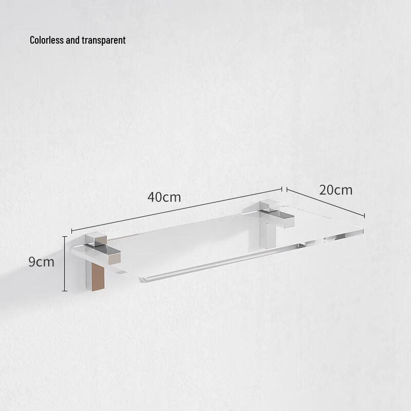 Wutuo Transparent Wall Shelf
