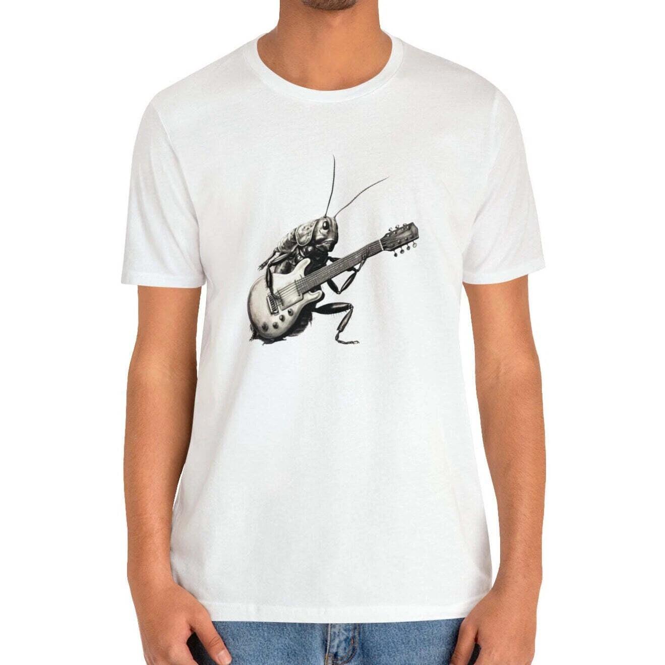 Cockroach Playing Guitar Shirt S