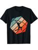 Unisex T-shirt Retro Pole Vault Track And Field Pole Vaulting High Jump T-Shirt