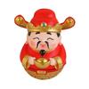 Cartoon New Year Tumbler Doll Blessing Fortune Desktop Decoration God of Wealth Ornament  Gift