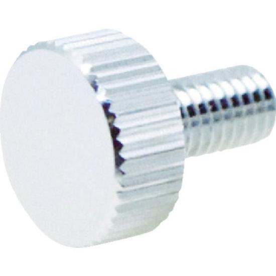 

TRUSCO Decorative Flat Head Machine Vertical 1 Sign Nut x 10 of Screw, Knurl, M6, 12, L10, Piece, DS-AB219, (Case 10)