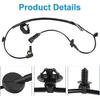 4 Pcs ABS Wheel Speed Sensor Compatible with Dodge Caliber 2007 2008 2009 2010 2011 2012, Jeep Compass Patriot 2007 to 2016, Replacement for