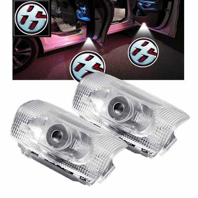 Ltsplay 86 Car Door Lamps with LED Logo Courtesy Door Welcome Courtesy Lamps with Adjustable Set of 2 for 86 and ZN8 Projection, Lights, Lights,