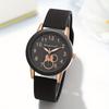 Casual Round Pointer Women Quartz Watch Cute Candy Color Analog Silicone Band Wristwatch