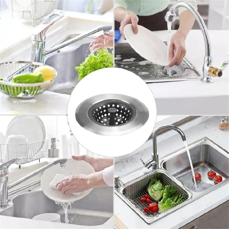 Kitchen Sink Filter Stainless Steel Meshes Sink Strainer Filter Sewer Meshes Strainers Bathroom Sink Strainer Drain Hole