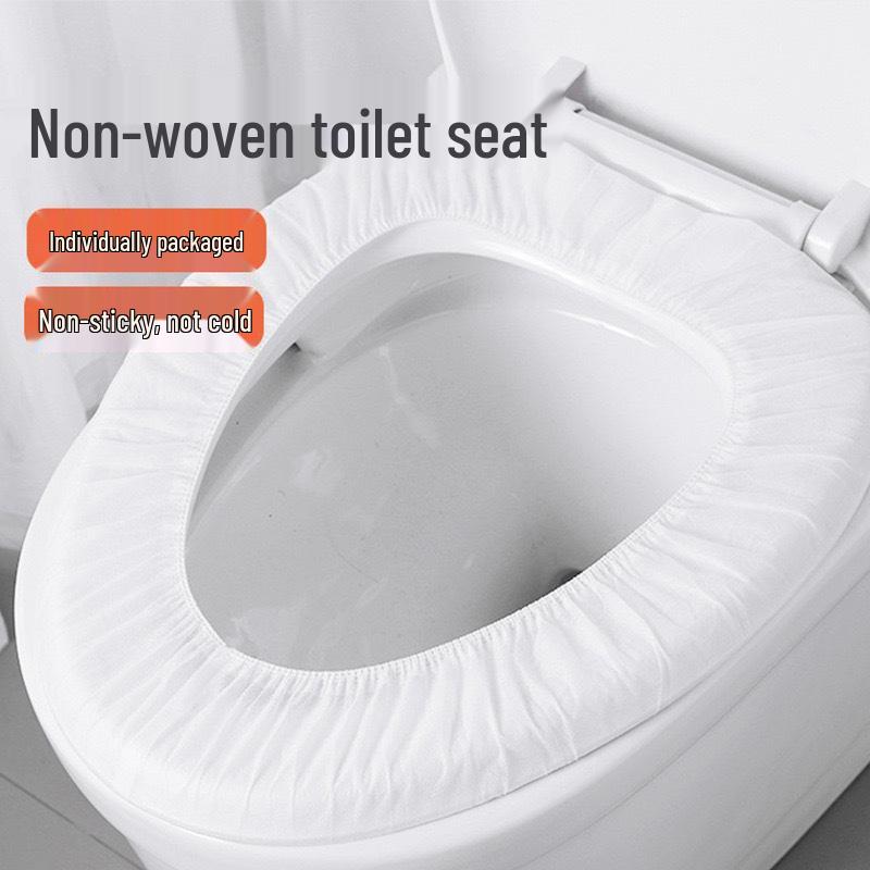 Universeller wasserdichter Einweg-Toilettensitzbezug für Reisen und Zuhause
