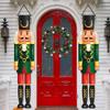 Christmas Nutcracker Shaped Door Couplet Navidad Natal Noel Wall Hanging Merry Christmas Decorations For Home 2025 New Year 2025