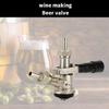 Stainless Steel Beer Tap Adjustable Flows Control Switchs Beer Tap Beer Faucet Homebrew Accessories Stainless Steel Probe