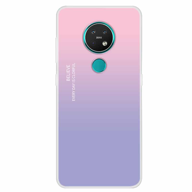 Per Custodia Nokia 7.2 Nokia 6.2 Lusso Silicone TPU Morbida Cover Posteriore Custodia Telefono Per Nokia 7.2 Funda TA-1193 TA-1178 Cartone Animato Coque