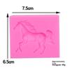 Horse Silicone Molds Horse Fondant Cake Decorating Tools Cupcake Candy Craft Gum Paste Polymer Clay
