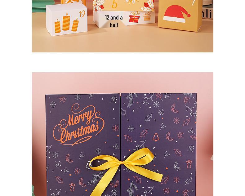 Weihnachts-Adventskalender 2025: Leere Geschenkbox für Freund