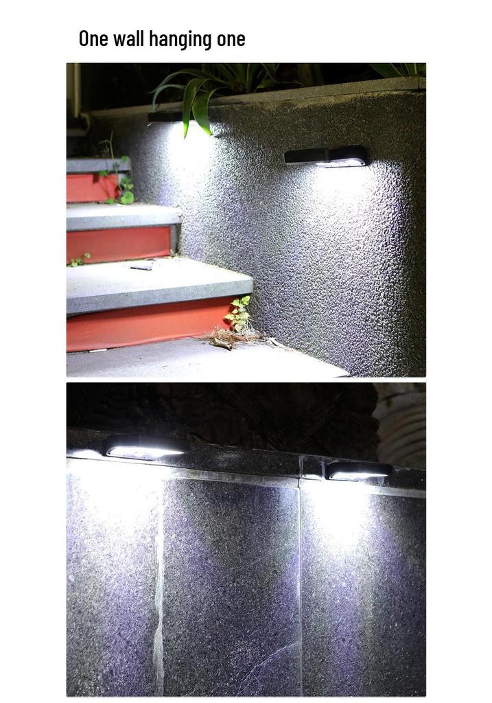Dual-use Solar Outdoor Light Clip for Camping & Courtyard