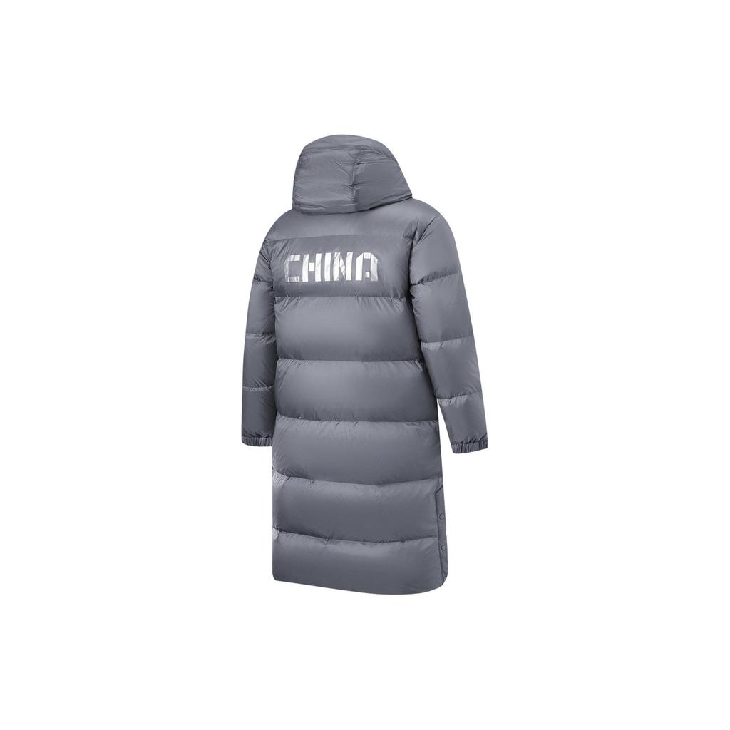 Li Ning Table Tennis Collection Down Jacket Unisex Stone Gray AYMU285-2
