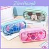 Mickey Mouse Bear Double Layer Pencil Case With Large Capacity For School Students