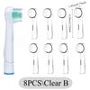 2-8Pcs Colors Toothbrush Dustproof Covers Caps Compatible with Braun Oral B & iO Series Electric Toothbrush Head Protector