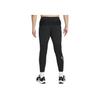 Nike Solid Color Elastic Waist Slim Fit Knitted Sports Pants Men bottoms Black FB6863-010