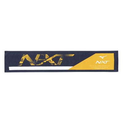 Imabari Sports Dress Yellow Free Size N-XT Towel, Boxed, Navy/Citrus (32JYB104),