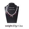 Korean Version of Fresh Niche Fashion Simple Imitation Pearl Various Dripping Alloy Love Geometric Pendant Women's Necklace