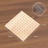 Hexagonal Flower Yarn Crochet & Knitting Board - Handmade Tool for Shaping Granny Squares