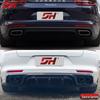 Dry Carbon Fiber Rear Diffuser for Porsche Panamera 2017-2023, KDA Style, Easy Installation
