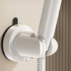 Suction Cup Shower Head Holders Strong Adhesive Wall Mount Adjustable Angle Shower Brackets Quick Fixing for Bathroom