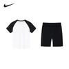 Nike Kids' Cotton Short Sleeve T-Shirt & Shorts Set