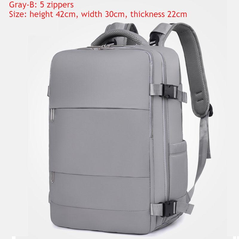 2025Men Women's Bag Large Capacity Journey Multifunction Backpack With Shoe Storage Multilayer Dry And Wet Separation Waterproof