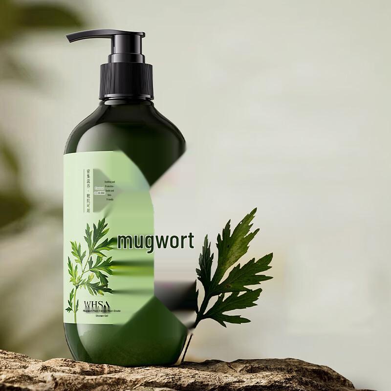 WHSA Mugwort Botanical Shower Gel 500ml